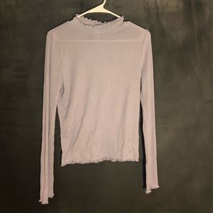 Turtle Neck Crop Top💜